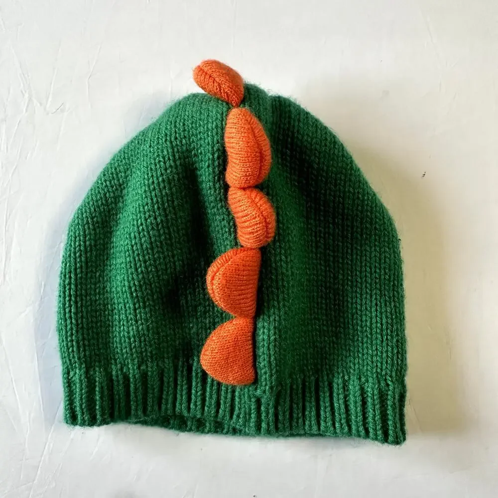 Toddler Dinosaur Knit Beanie